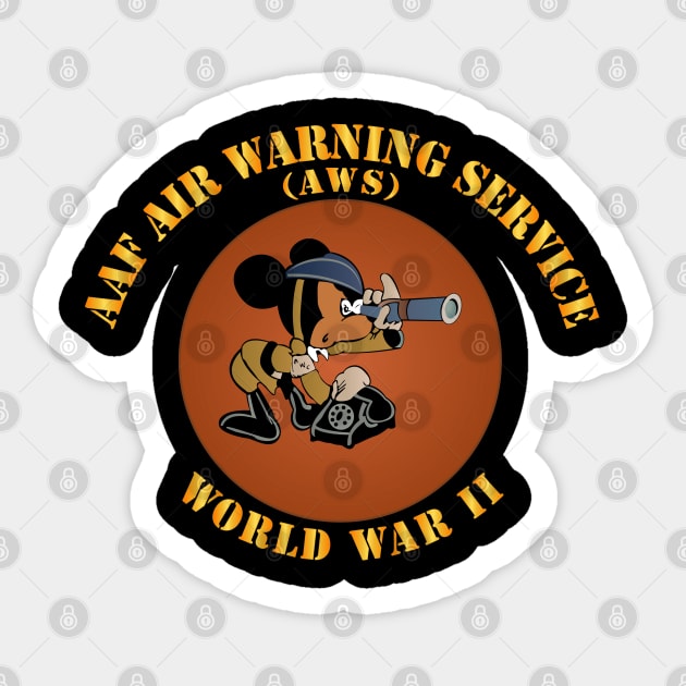 AAF Air Warning Service (AWS) Sticker by twix123844